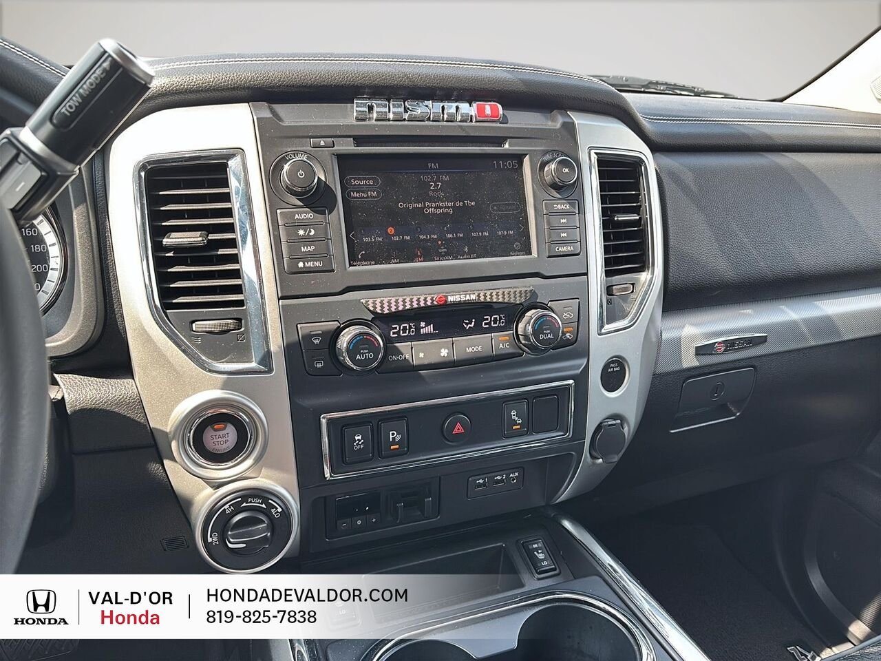 Nissan Titan PRO-4X cabine double 4x4 2019 Noir Val-d'Or - photo #10