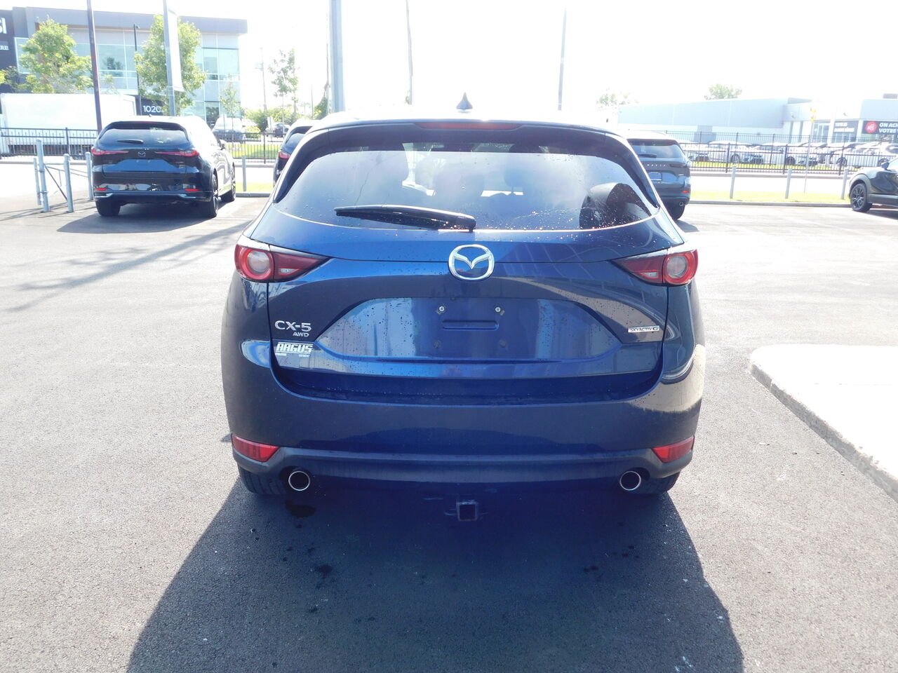 2021 Mazda CX-5 GS TI Blue Gatineau - photo #3