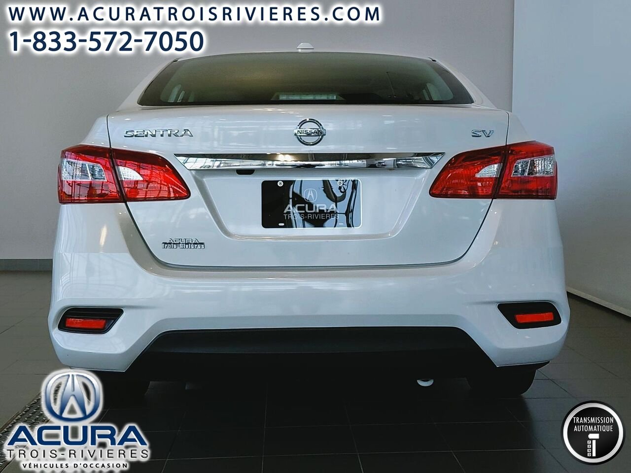 Nissan Sentra SV 2018 Blanc Trois-Rivières - photo #6