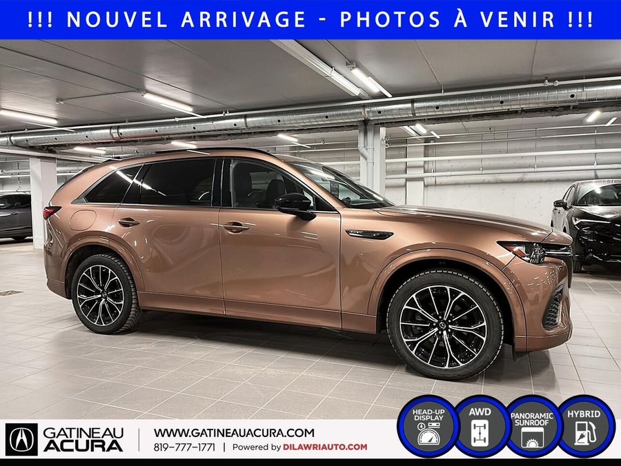 Mazda CX-70 hybride rechargeable *** UN PROPRIO + CLEAN CARFAX *** 2025 Brun