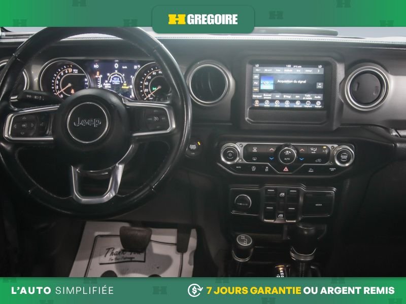 Jeep Wrangler 821166 | UNLIMITED SAHARA AUTO A/C MAGS CAM RECUL BLUETOOTH 2021 Gris Laval - photo #24