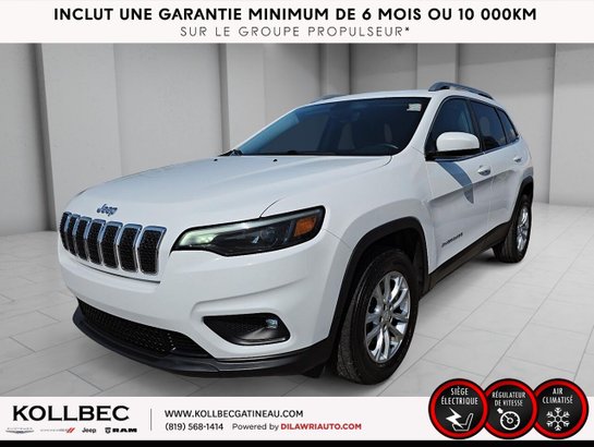 JEEP CHEROKEE *** UN PROPRIO + CLEAN CARFAX + BAS KILOMÉTRAGE*** 2019 Blanc
