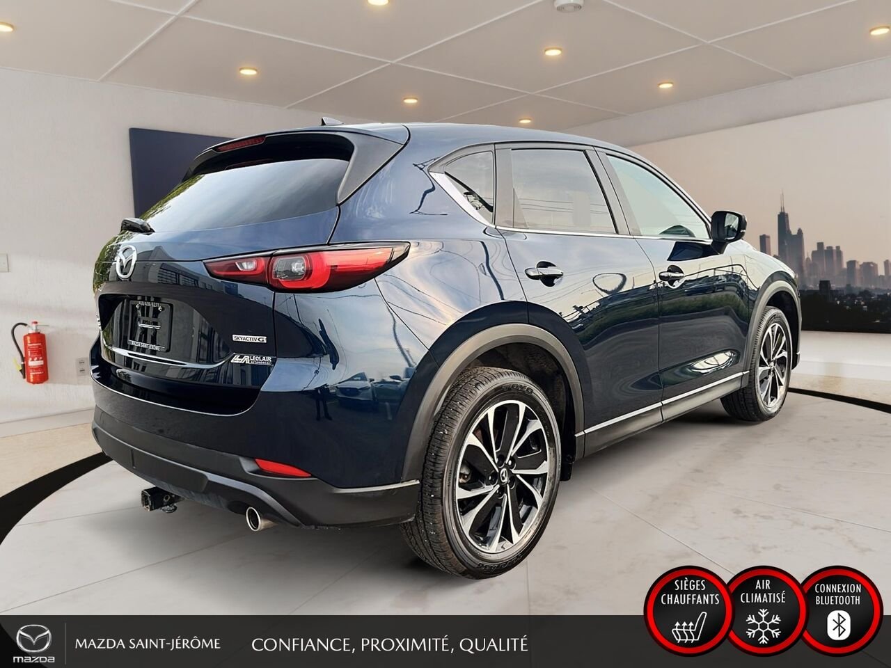 Mazda CX-5 2025 Bleu Saint-Jérôme - photo #5