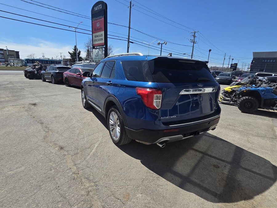 Ford Explorer 2022 2022 Bleu