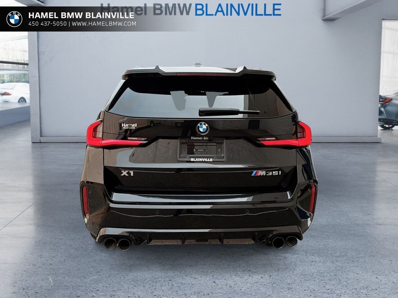 BMW X1 M35i xDrive véhicule d'activités sportives 2024 Noir Blainville - photo #2