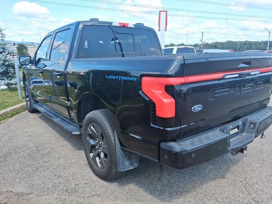 Ford F-150 Lightning LARIAT SuperCrew 4RM LONG RANGE 2022 2022 Noir