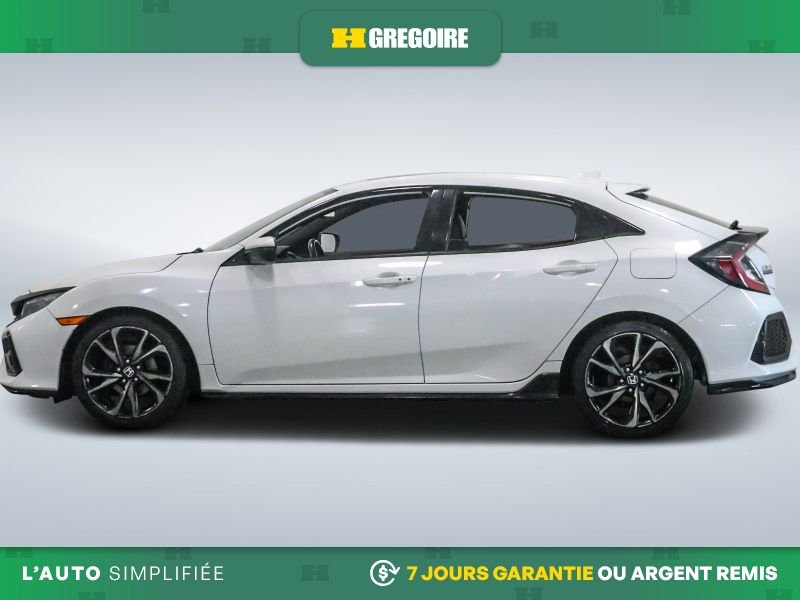 Honda Civic 2019 Blanc Laval - photo #4
