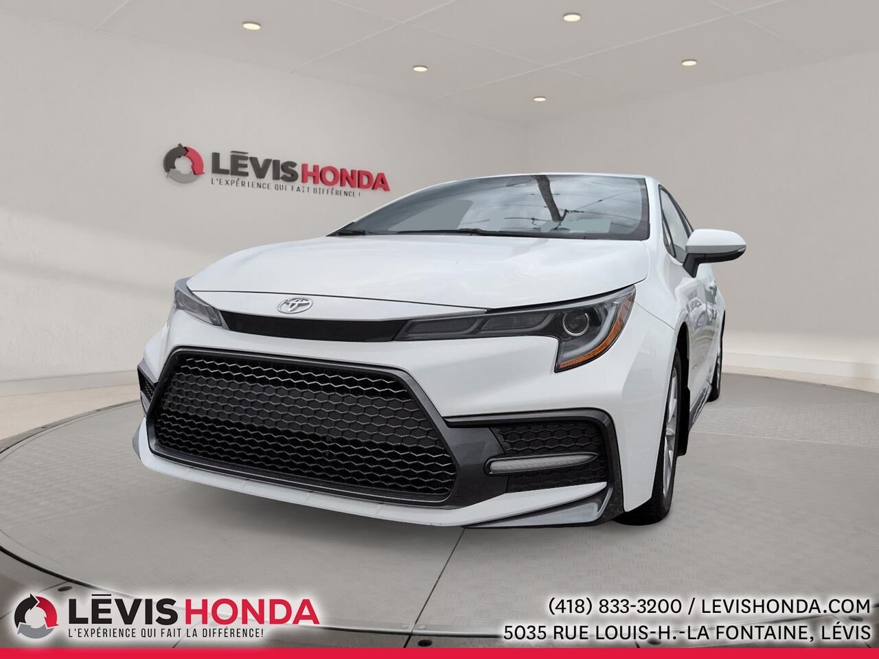 Toyota Corolla SE SE CVT 2021 Blanc Lévis - photo #0
