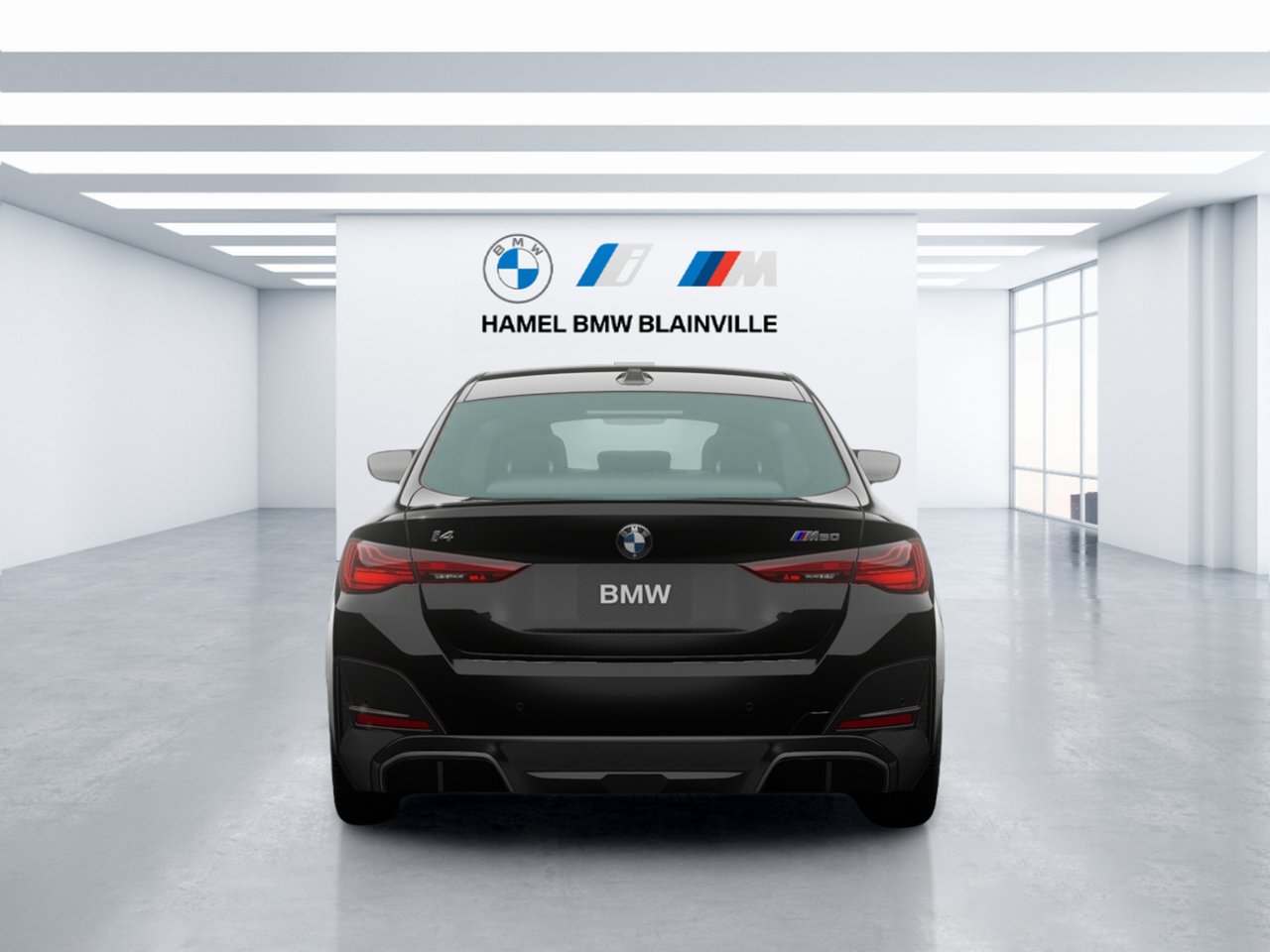 2026 BMW i4 Black Sapphire Metallic Blainville - photo #4