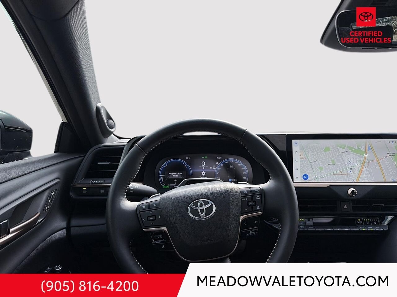2025 Toyota CROWN + 21’’ Alloy Wheels + Adaptive Variable Suspension (AVS) + Advanced Park + Dual Exhaust Tips + Head Up Display (HUD) with NAVI + Dynamic Rear Steering + Power Trunk with Kick Sensor Black Mississauga - photo #12
