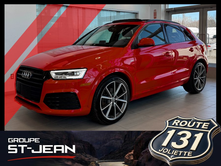 Audi Q3 2017 2017 Rouge Misano nacré