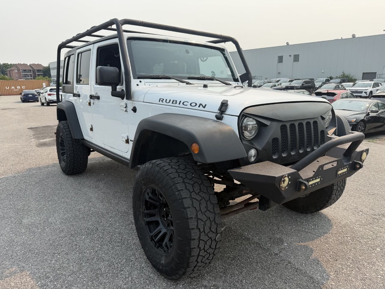 2016 JEEP WRANGLER UNLIMTED RUBICON Modèle Rubicon 4 portes traction intégrale White Ottawa & Gatineau - photo #13