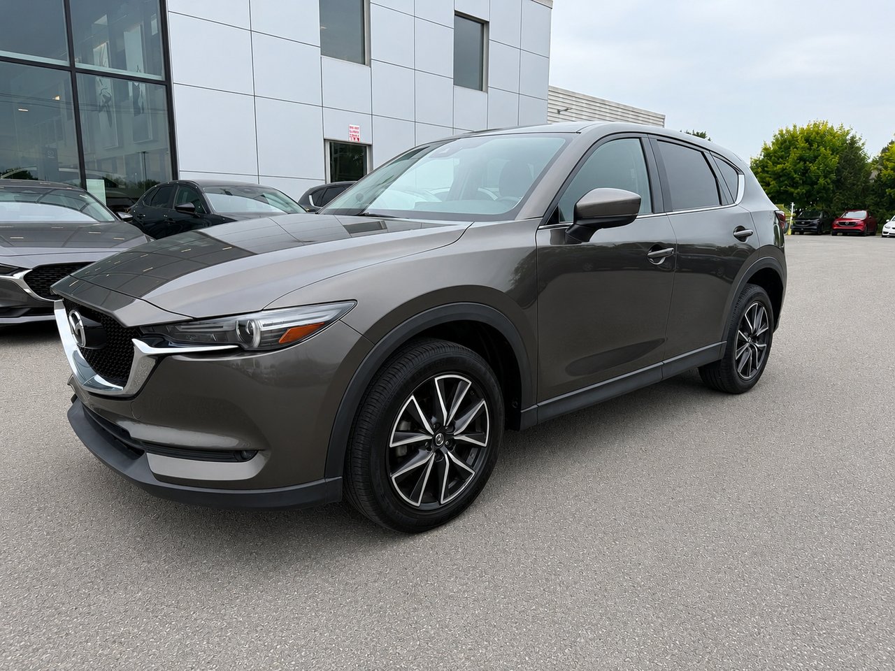 MAZDA CX-5 GT 2018 Gris Châteauguay - photo #2