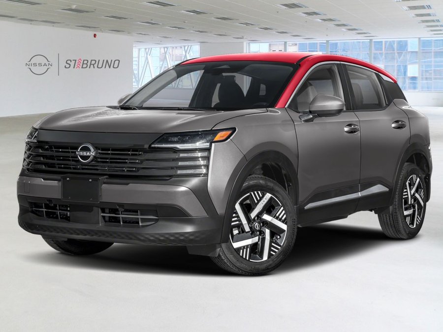 Nissan Kicks 2026 2026 Gris poudre métallisé/Couche teintée Braise écarlate