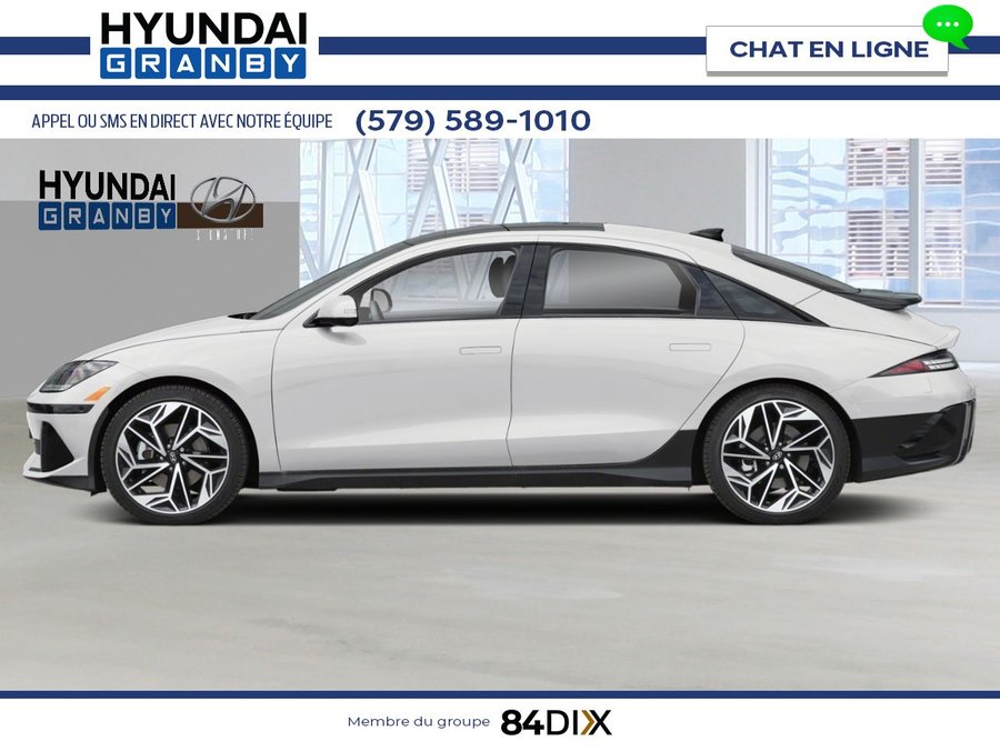 HYUNDAI IONIQ 6 2025 2025 Blanc à thématique Serenity