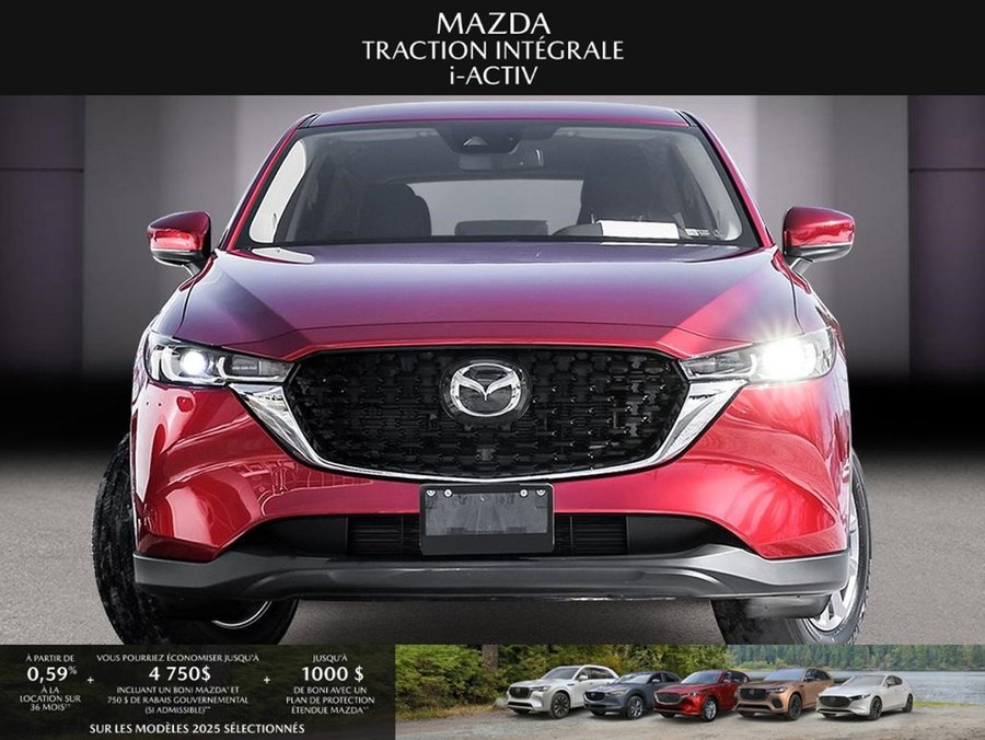 2025 Mazda CX-5 2025 Soul Red Crystal Metallic