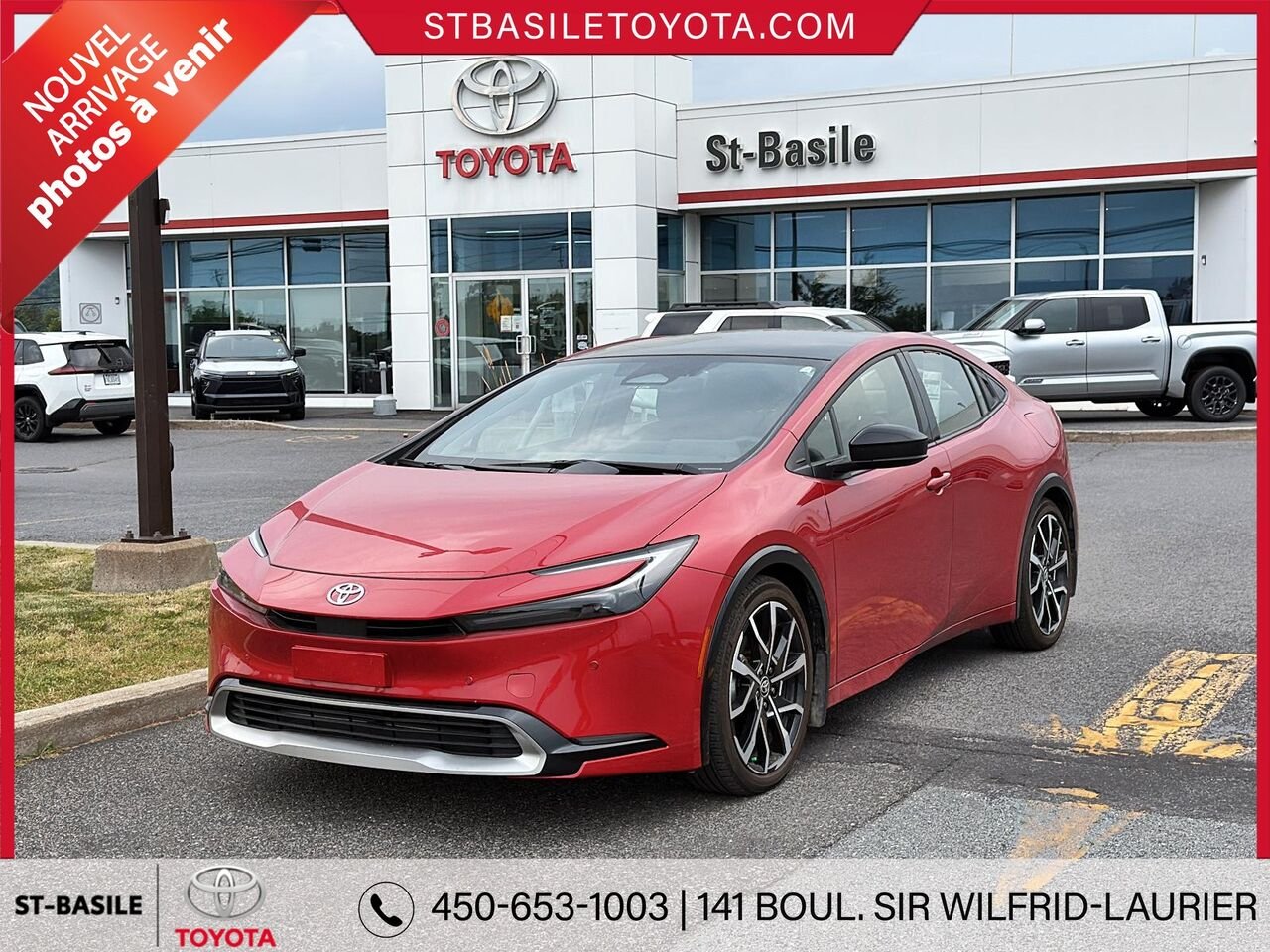 TOYOTA PRIUS PRIME 2024 Rouge Saint-Basile-le-Grand - photo #0