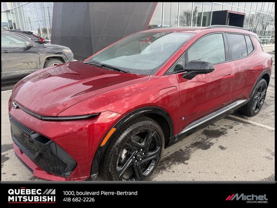 Chevrolet Equinox EV RS, Volant chauffant, Toit pano 2025 Rouge