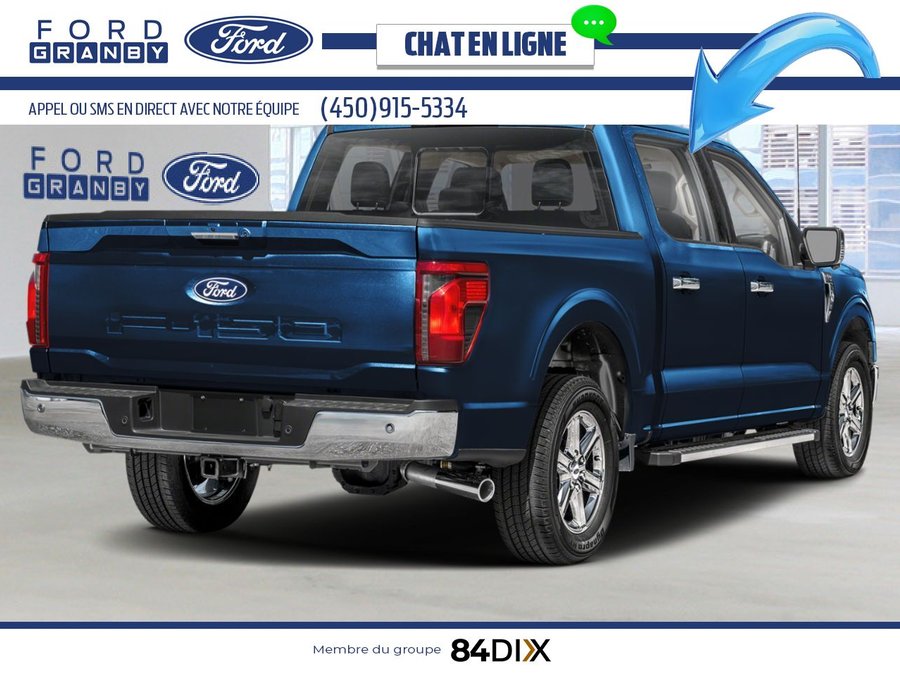 2025 Ford F-150 Antimatter Blue Metallic