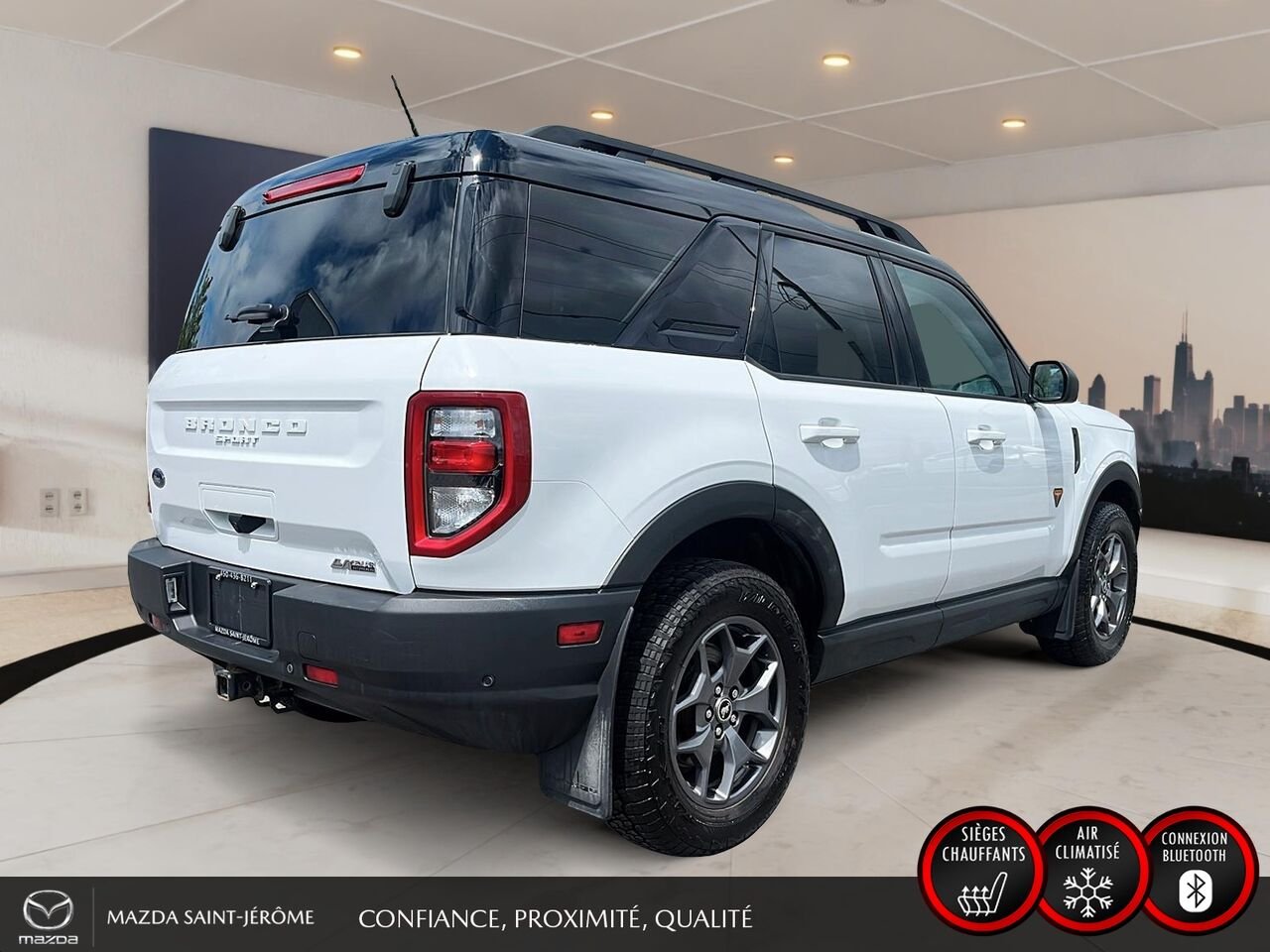 Ford Bronco Sport 2022 Blanc Ste-Agathe des Monts - photo #5