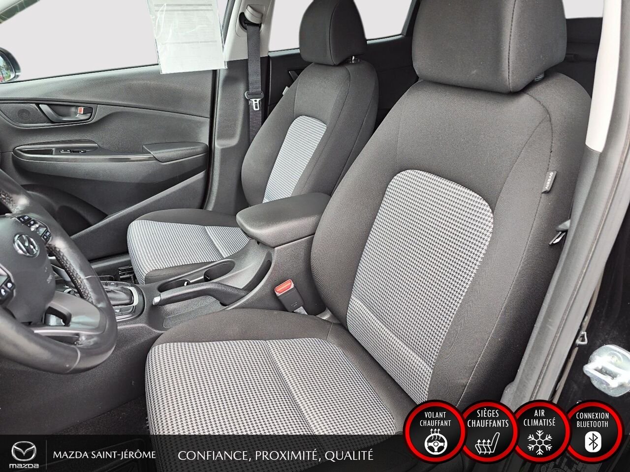 2021 Hyundai Kona Black Ste-Agathe des Monts - photo #16