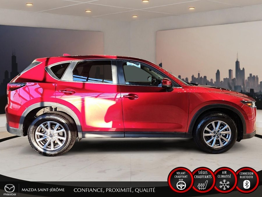 2024 Mazda CX-5 GS TI sans désactivation de cylindres Red