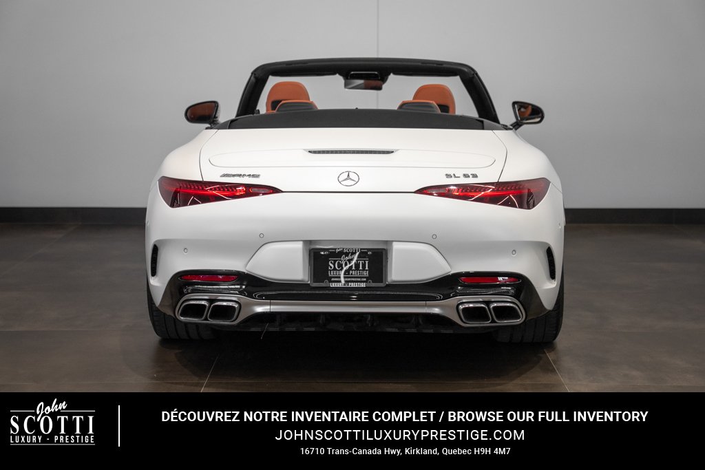 2022 Mercedes-Benz SL SL 63 AMG roadster White Kirkland - photo #5