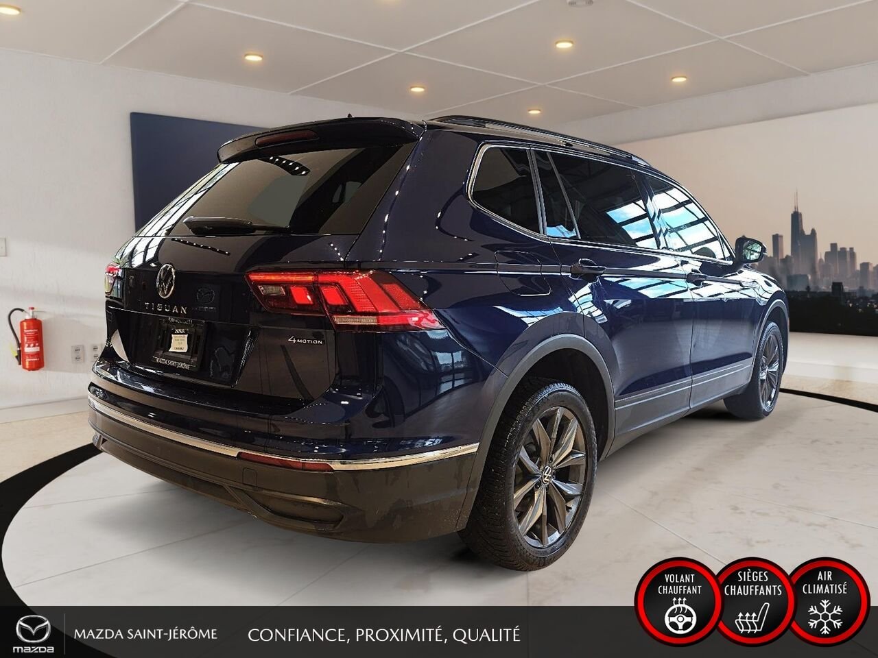 Volkswagen Tiguan 2022 Bleu Saint-Jérôme - photo #5