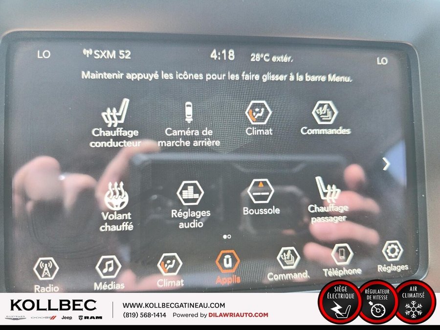2019 JEEP CHEROKEE *** UN PROPRIO + CLEAN CARFAX + BAS KILOMÉTRAGE*** White
