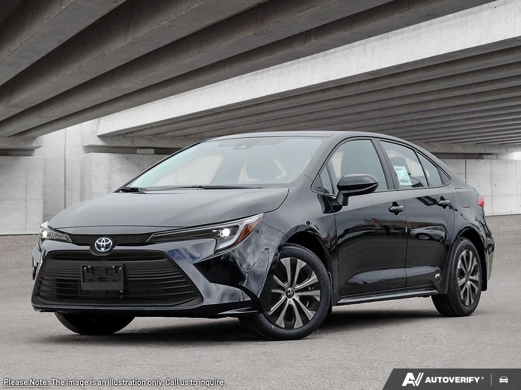 2026 Toyota Corolla 2602019 | Hybrid LE Midnight Black Metallic Edmonton - photo #0