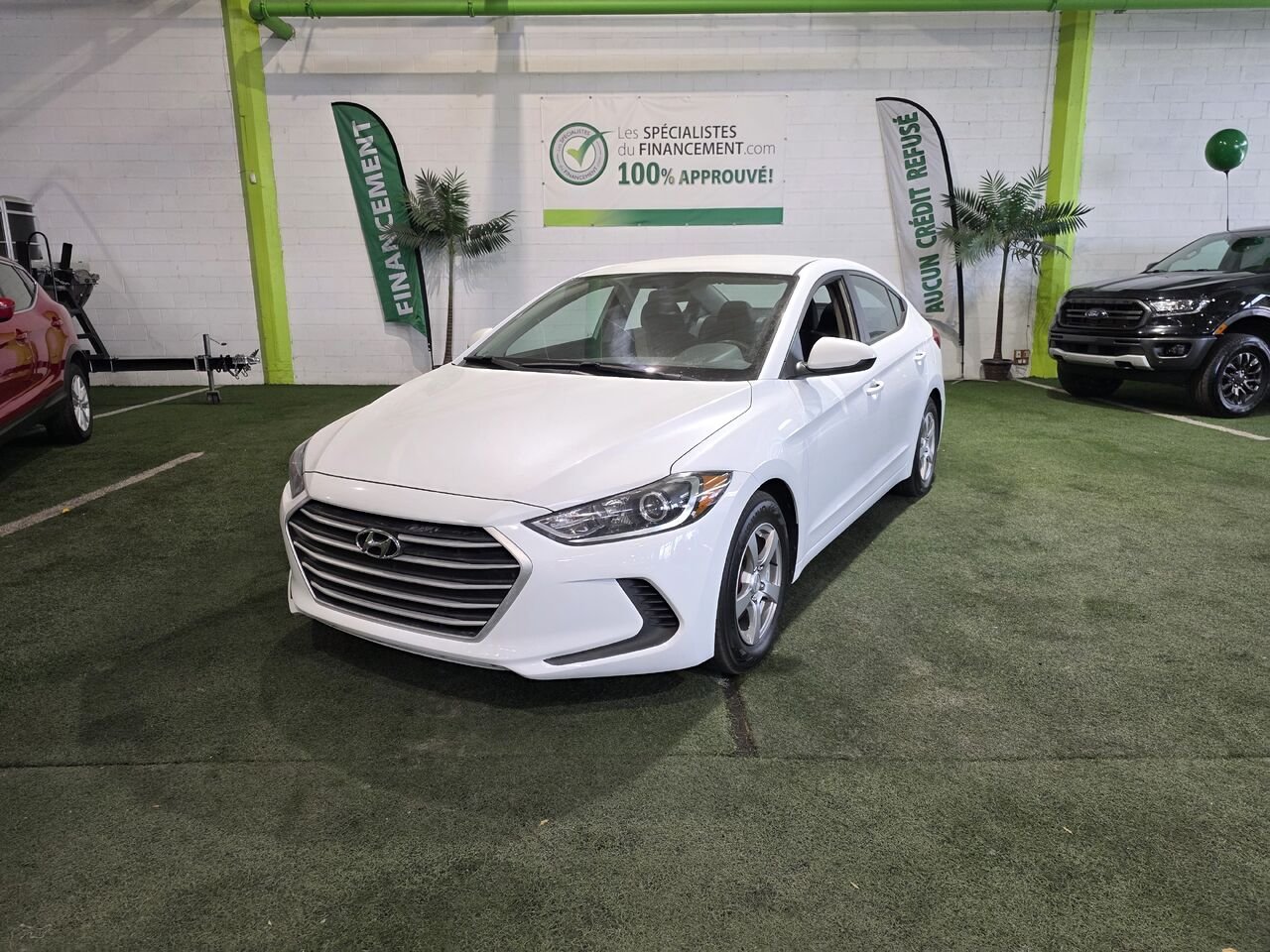 2017 Hyundai Elantra White  - photo #0