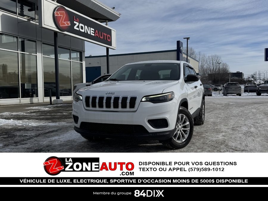 2019 Jeep Cherokee Sport 4x4 2019 White