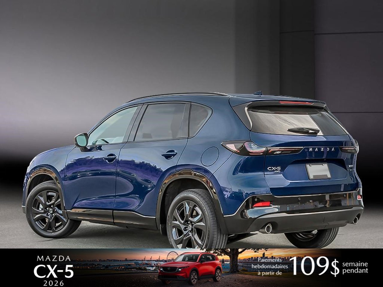 Mazda CX-5 JM3KMCHA0T0197694 2026 Bleu marine mica Mirabel - photo #3