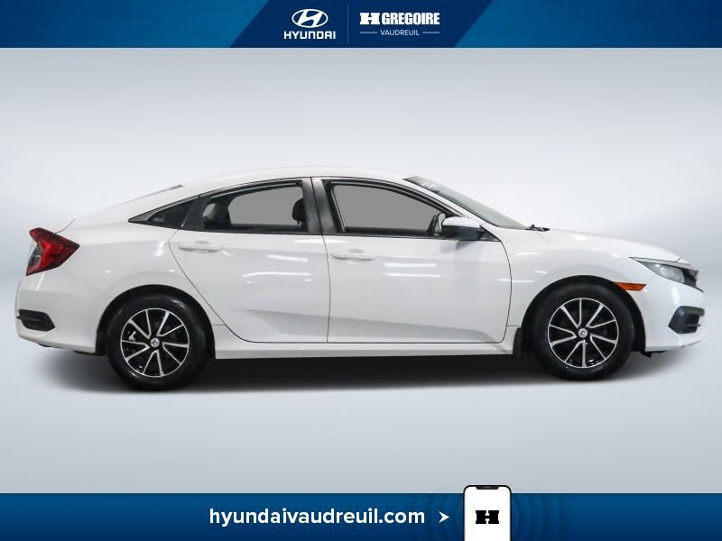 2018 Honda Civic White Blainville - photo #12