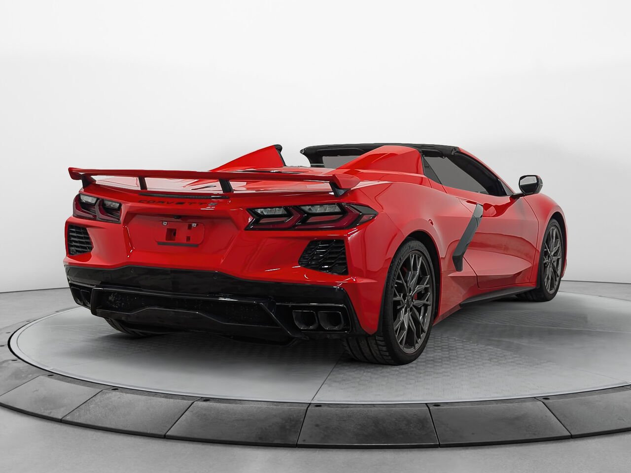 CHEVROLET CORVETTE STINGRAY CABRIOLET Stingray 3LT Groupe Z51 2025 Rouge Sherbrooke - photo #10