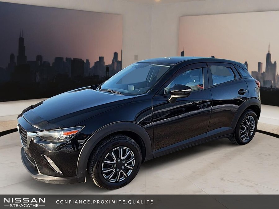 Mazda CX-3 Traction intégrale, 4 portes GS 2017 Noir