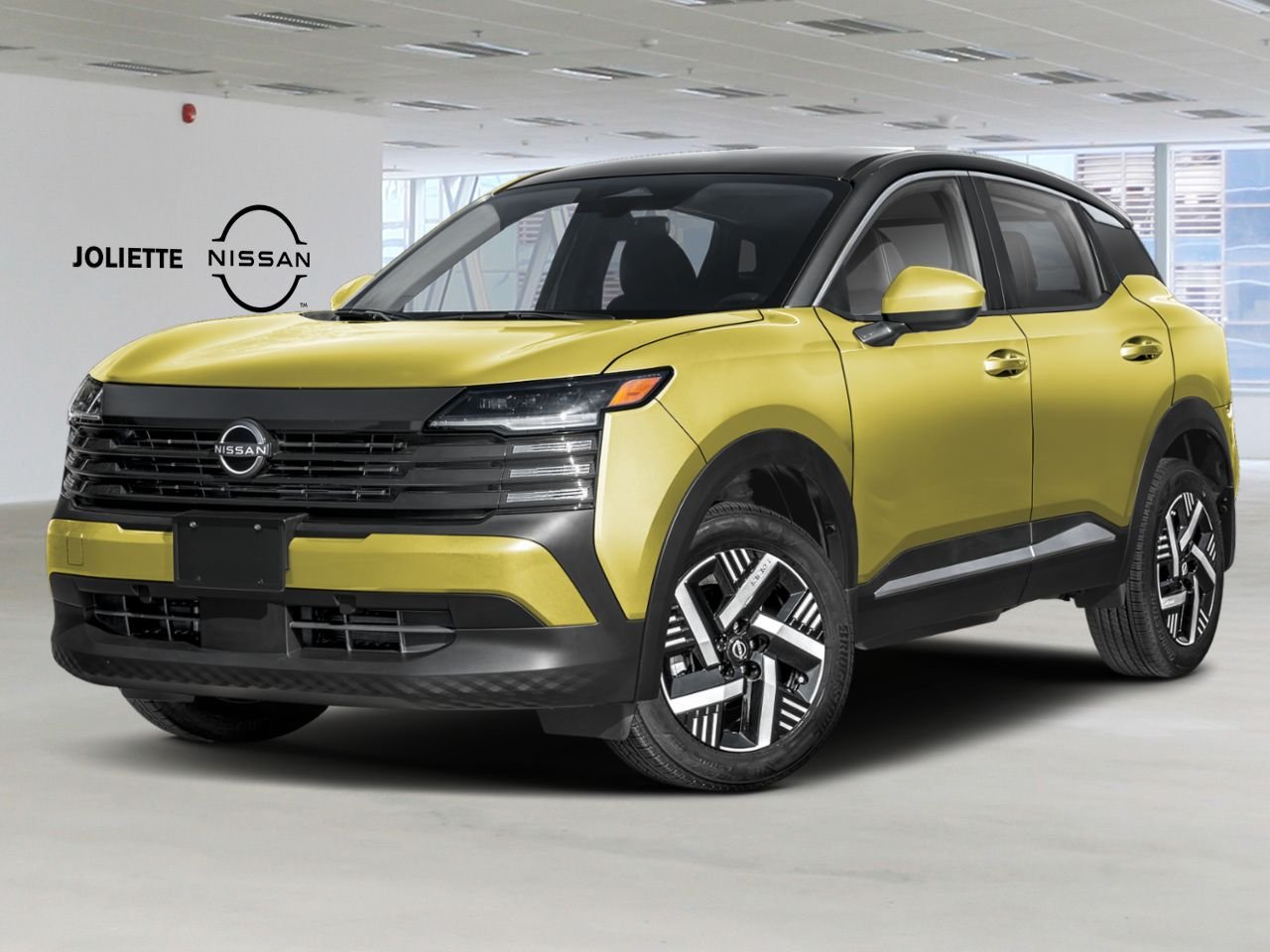 NISSAN Kicks 2026 Jaune yuzu métallisé/Noir intense Joliette - photo #0