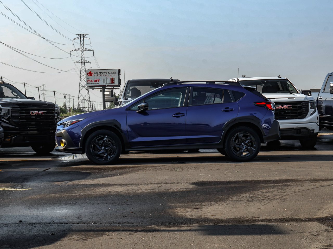 2024 Subaru Crosstrek Onyx AWD Sapphire Blue Pearl Sherwood Park - photo #4