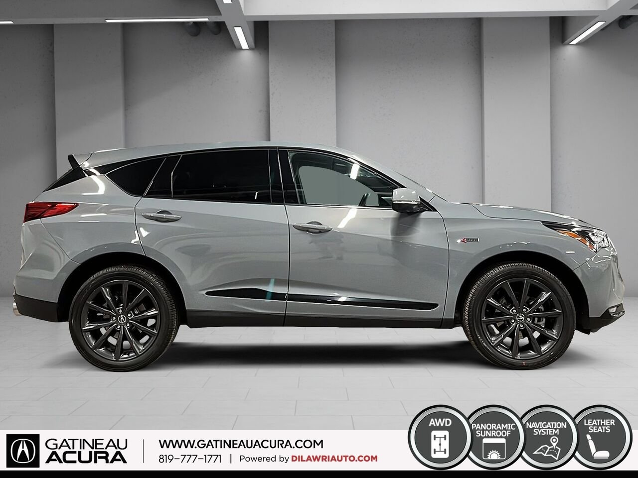 ACURA RDX 2026 Gris urbain nacré Gatineau - photo #13