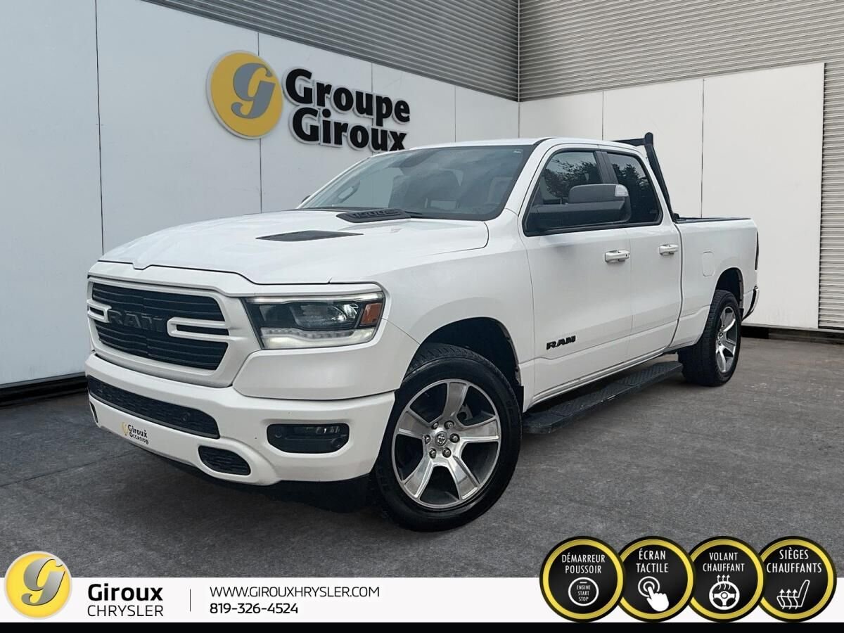 2019 RAM 1500 White Sainte-Agathe-des-Monts - photo #0