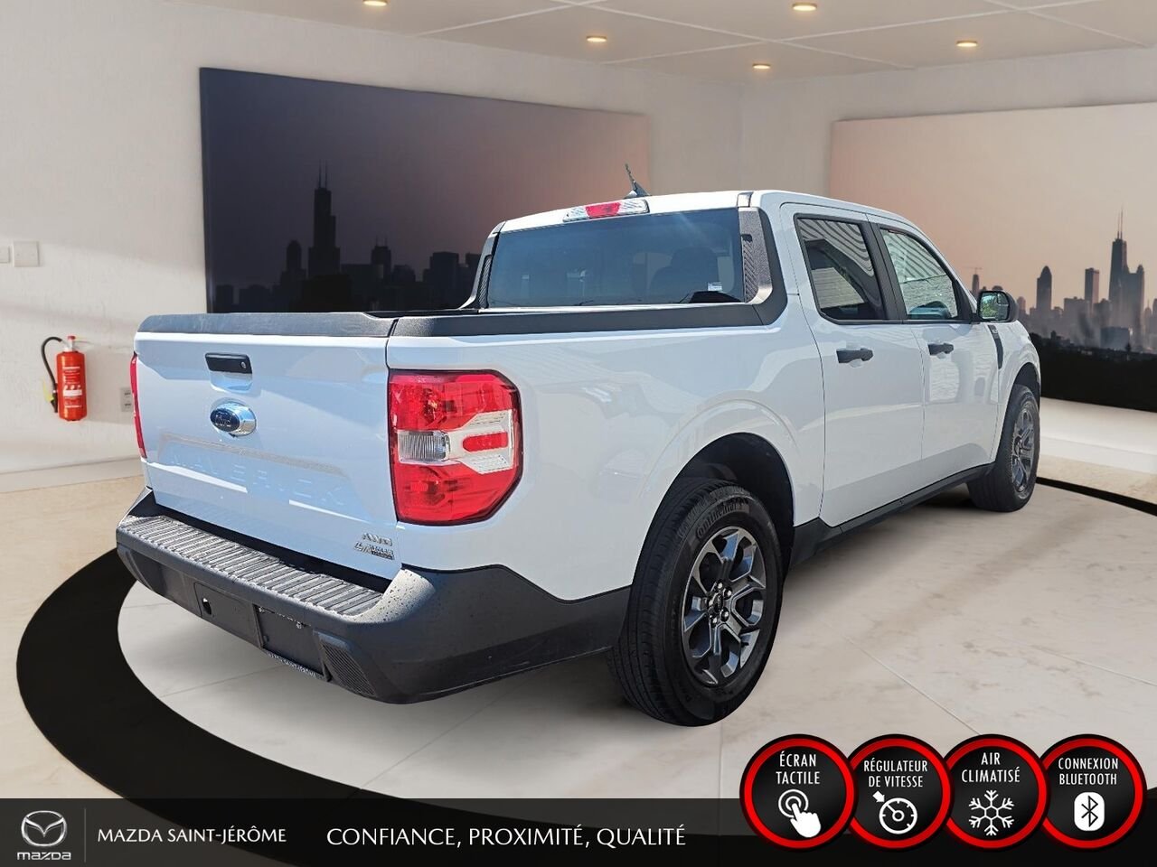 2024 Ford Maverick XLT | SuperCrew | 4X4 | White Saint-Jérôme - photo #5