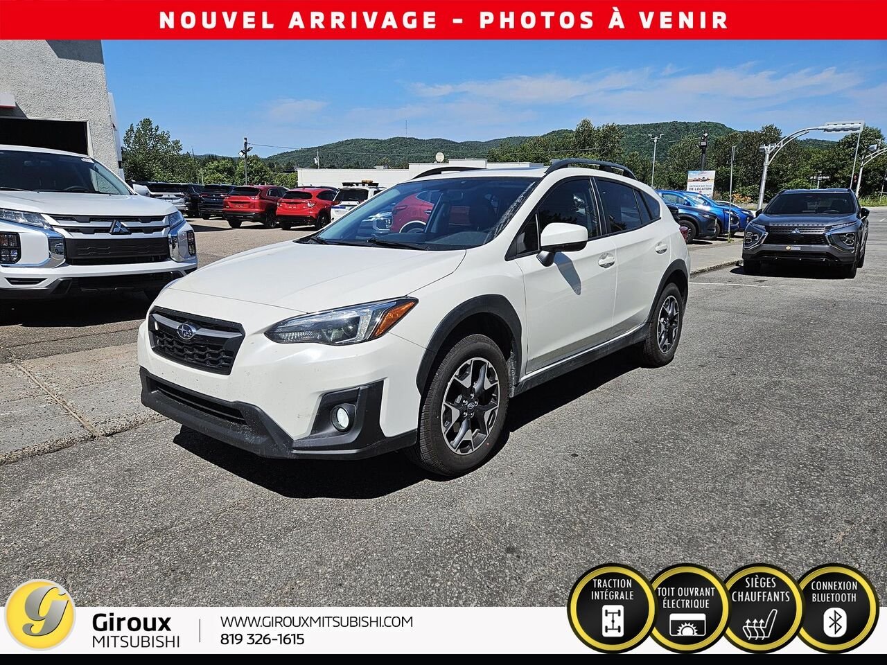2019 Subaru Crosstrek White Sainte-Agathe-des-Monts - photo #0