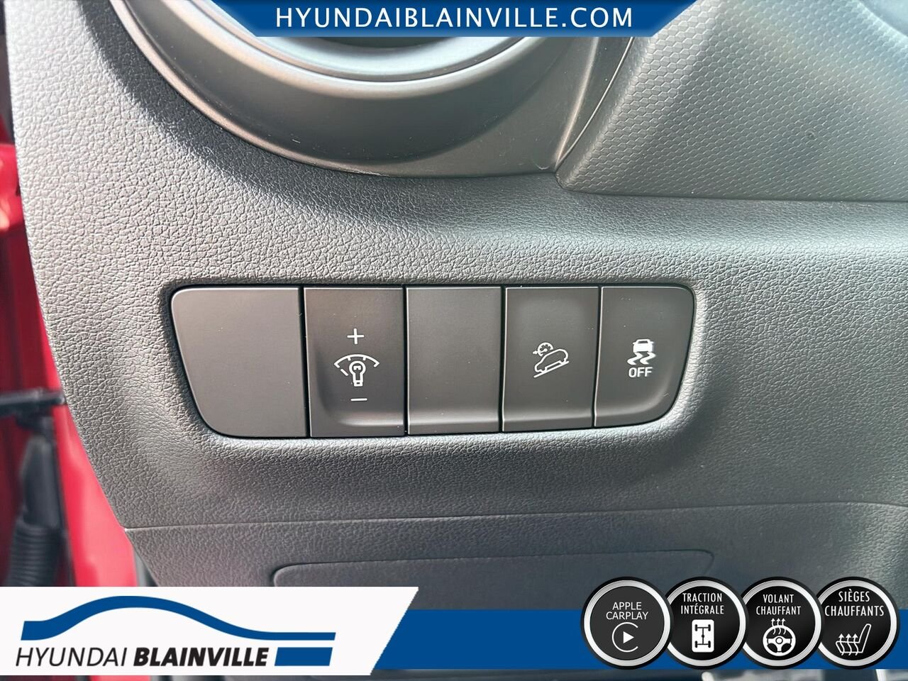 2022 Hyundai Kona Red Blainville - photo #12