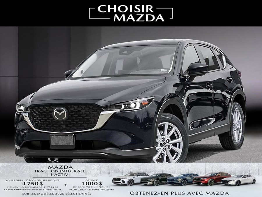 Mazda CX-5 2025 2025 Noir de jais mica