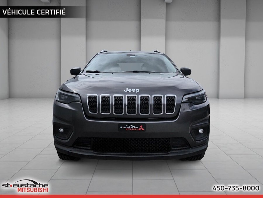 Jeep Cherokee North 4x4-V6-SIÈGES ET VOLANT CHAUFFANTS-BLUETOOTH 2019 Gris