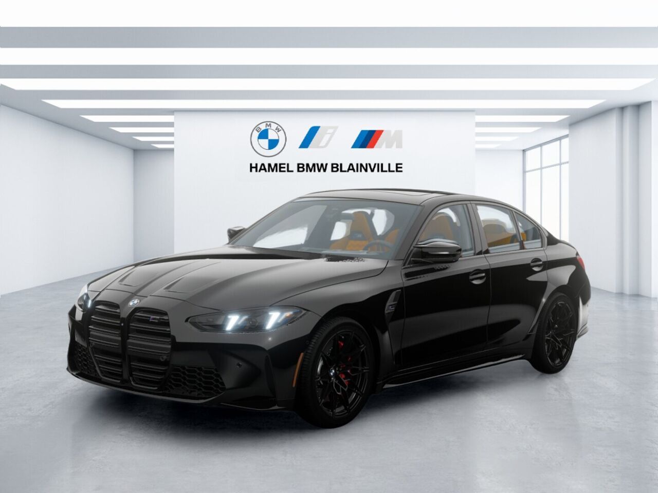 Black 2027 BMW M3 Sedan All-Wheel Drive Automatic