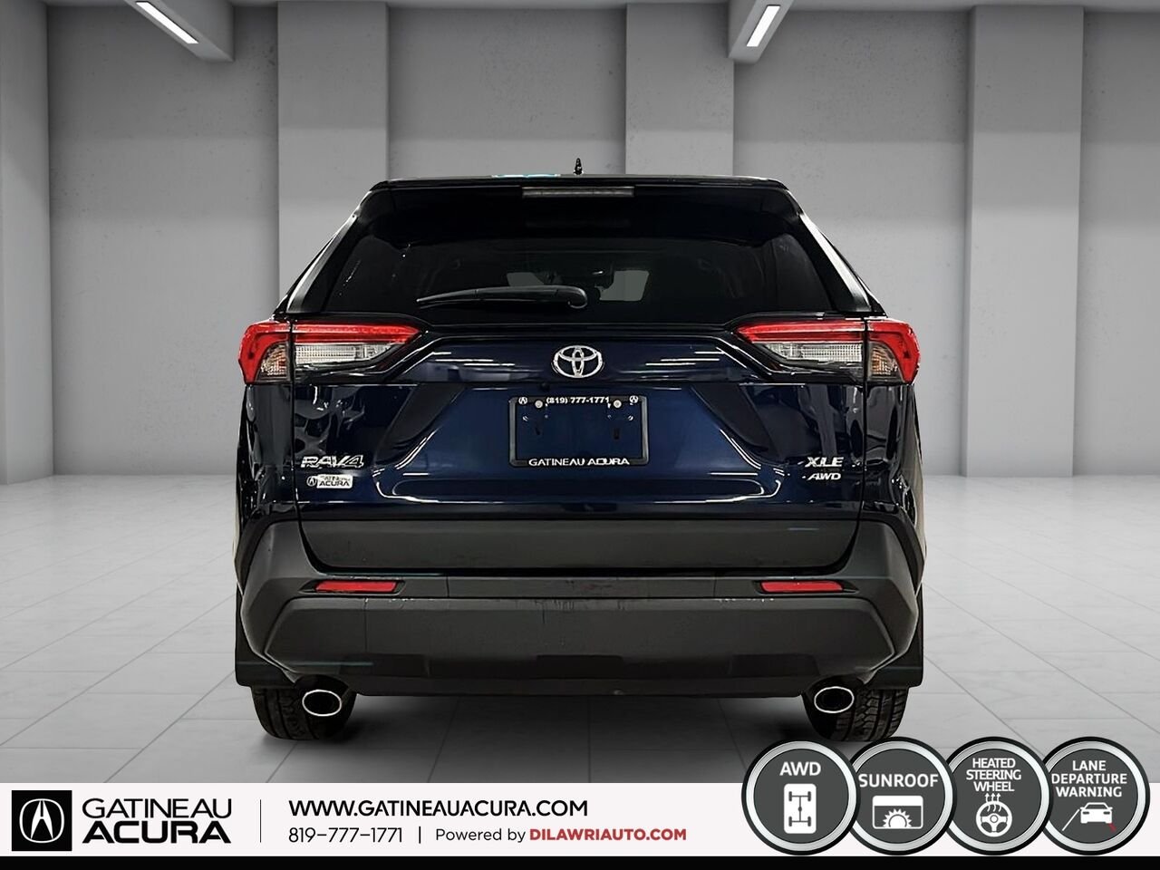 Toyota RAV4 XLE AWD 2020 Bleu Ottawa & Gatineau - photo #16