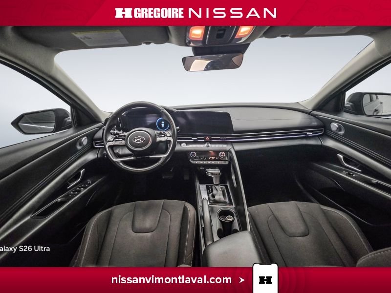 Hyundai Elantra VZ3496 | Preferred AUTOMATIQUE CARPLAY 2023 Gris Laval - photo #14