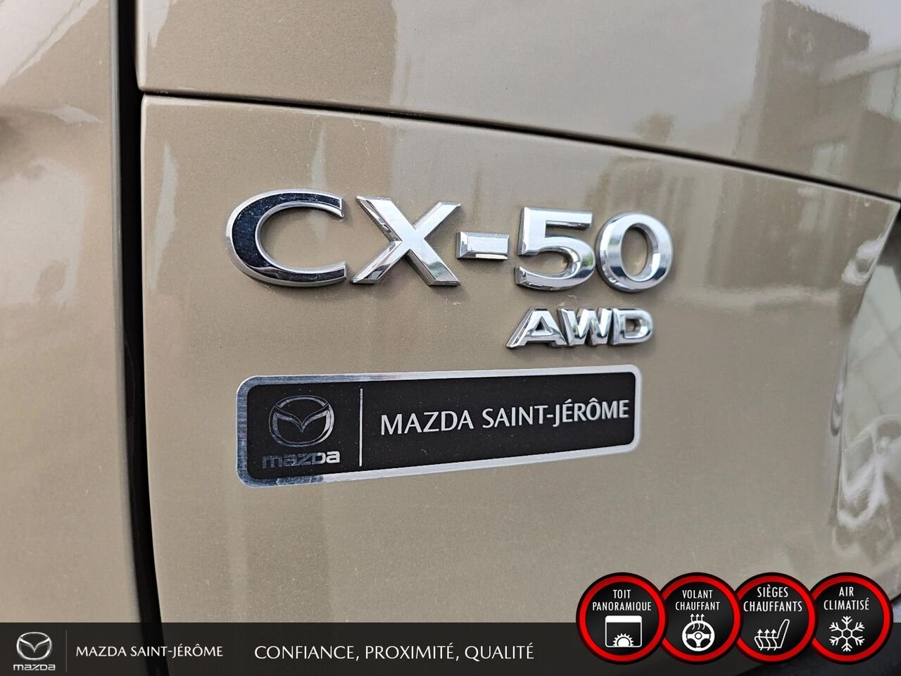 2024 Mazda CX-50 GS-L | TOIT PANORAMIQUE | AWD | Beige Saint-Jérôme - photo #8