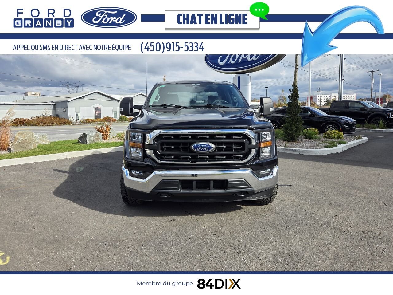 Ford F-150 2023 Noir Granby - photo #1